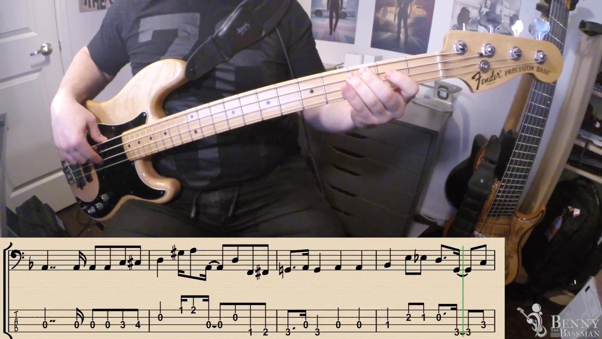 [图]贝斯谱 | Stevie Wonder - For Once In My Life [BASS COVER]