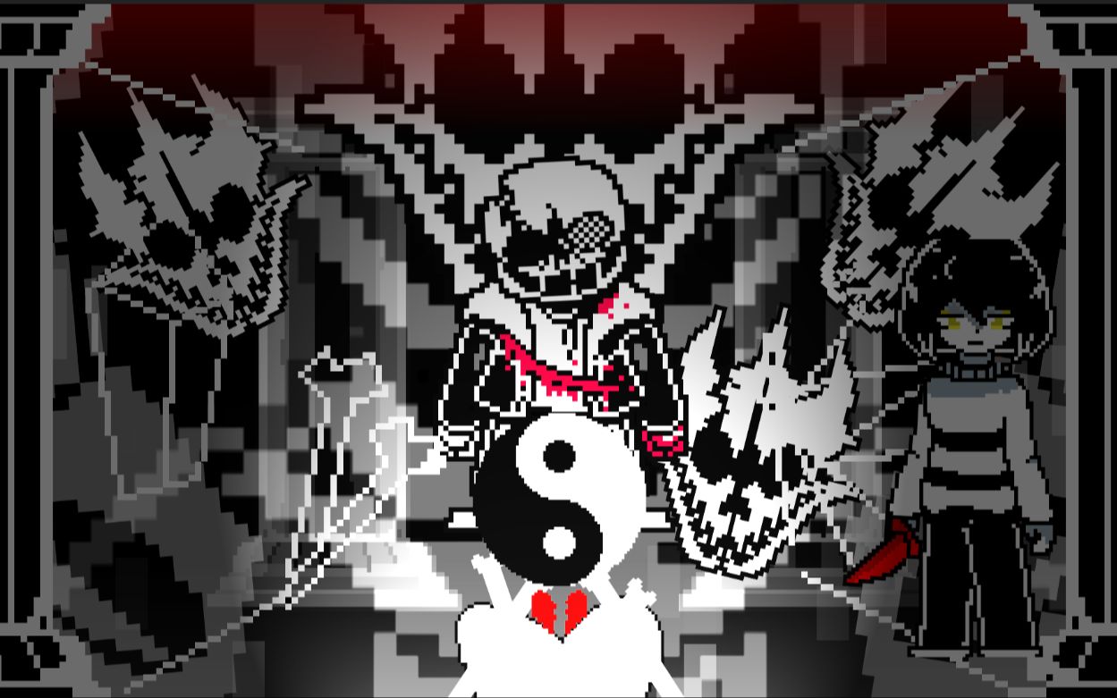 [图]（60fps动画）巅峰技术力！超燃？undertale last breath phase3完整版！最后的呼吸第三阶段