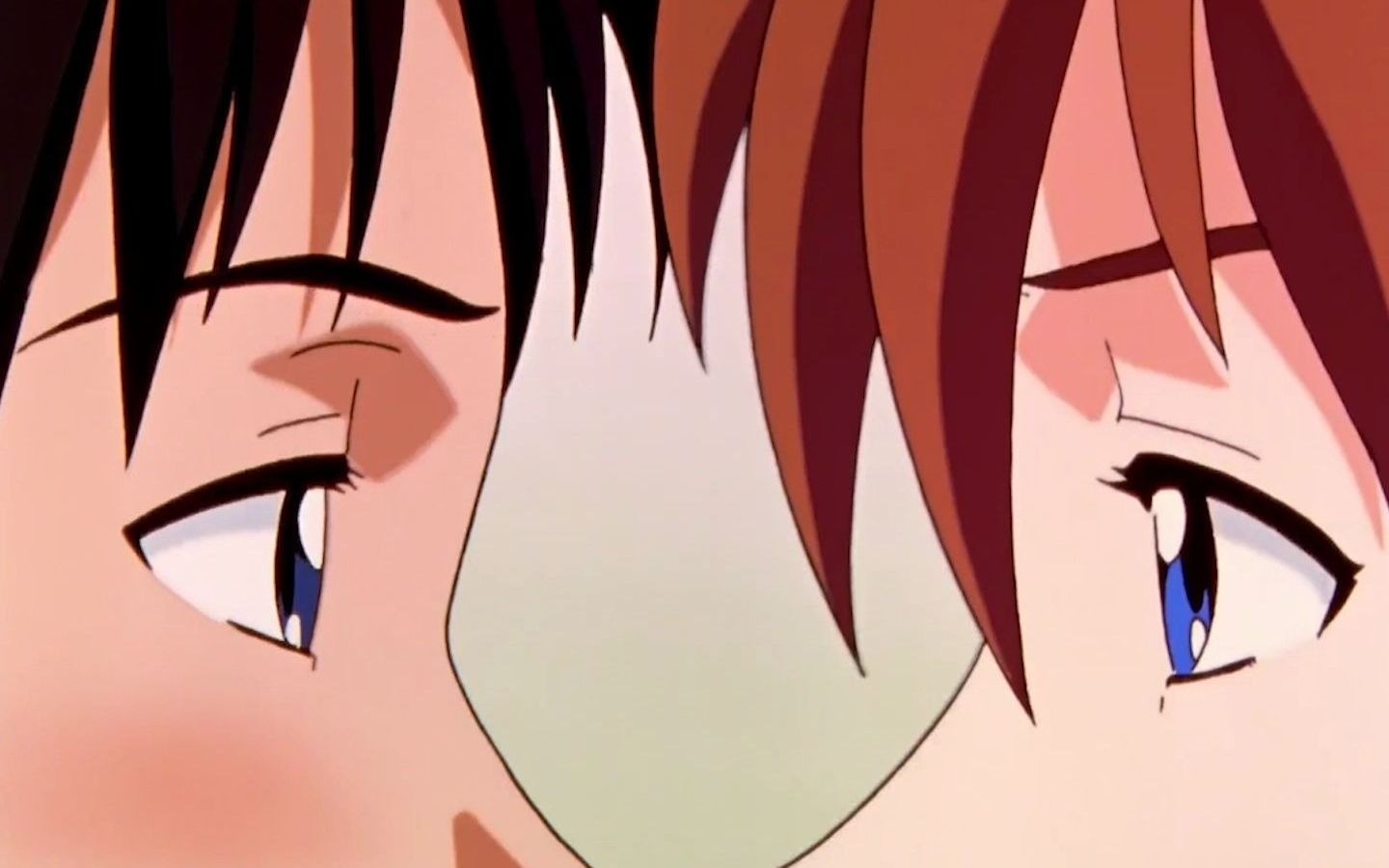 明日香和碘真嗣接吻!