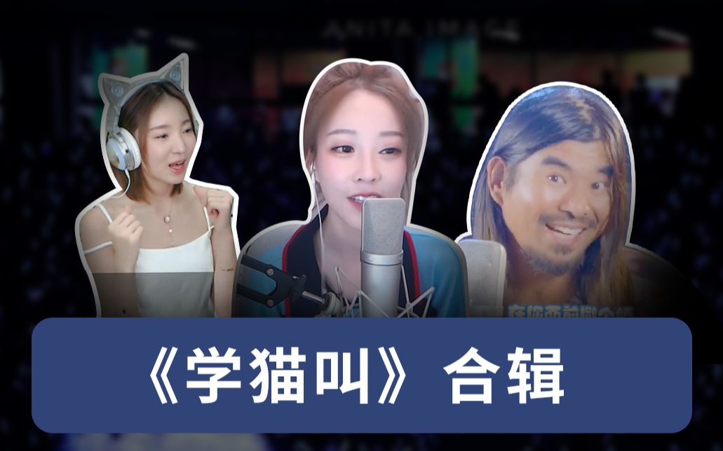 【合唱剪辑】冯提莫,小潘潘,面筋哥《学猫叫》