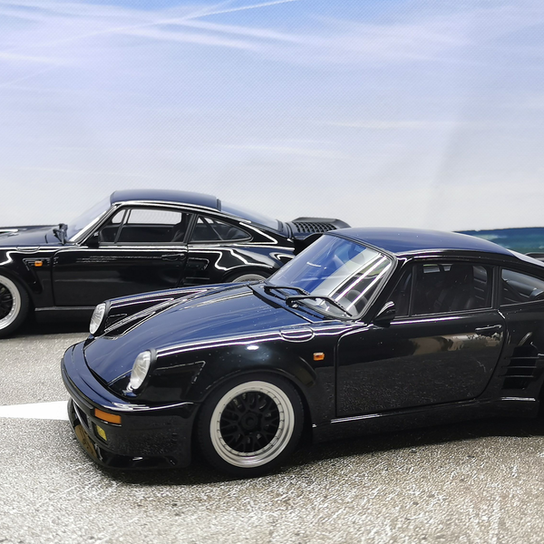 车模第58期Autoart 湾岸Midnight 黑鸟“Black Bird” Porsche 911
