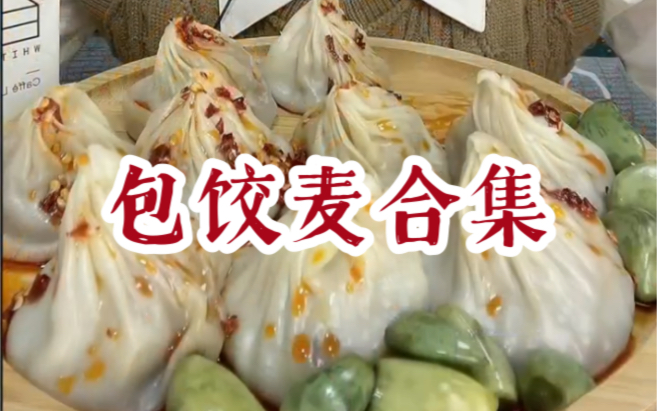 【多人版】包子饺子烧麦 面食主食合集哔哩哔哩bilibili