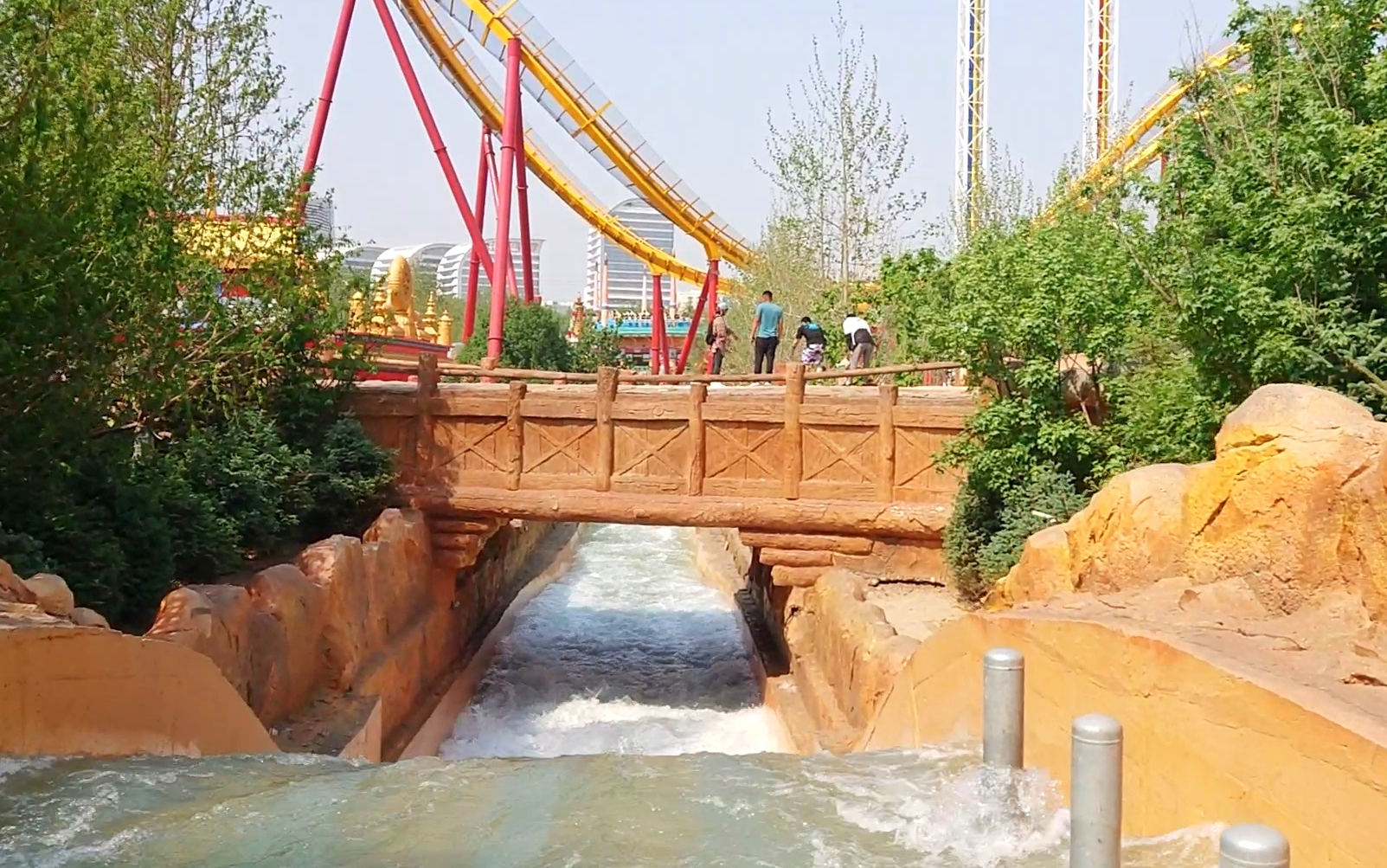 北京欢乐谷五期 峡谷漂流 第一视角_哔哩哔哩 (゜-゜)つロ 干杯