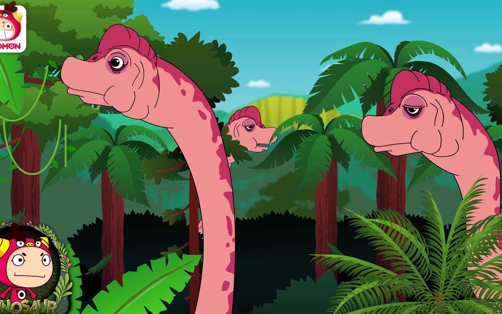 白垩纪恐龙动画片图片