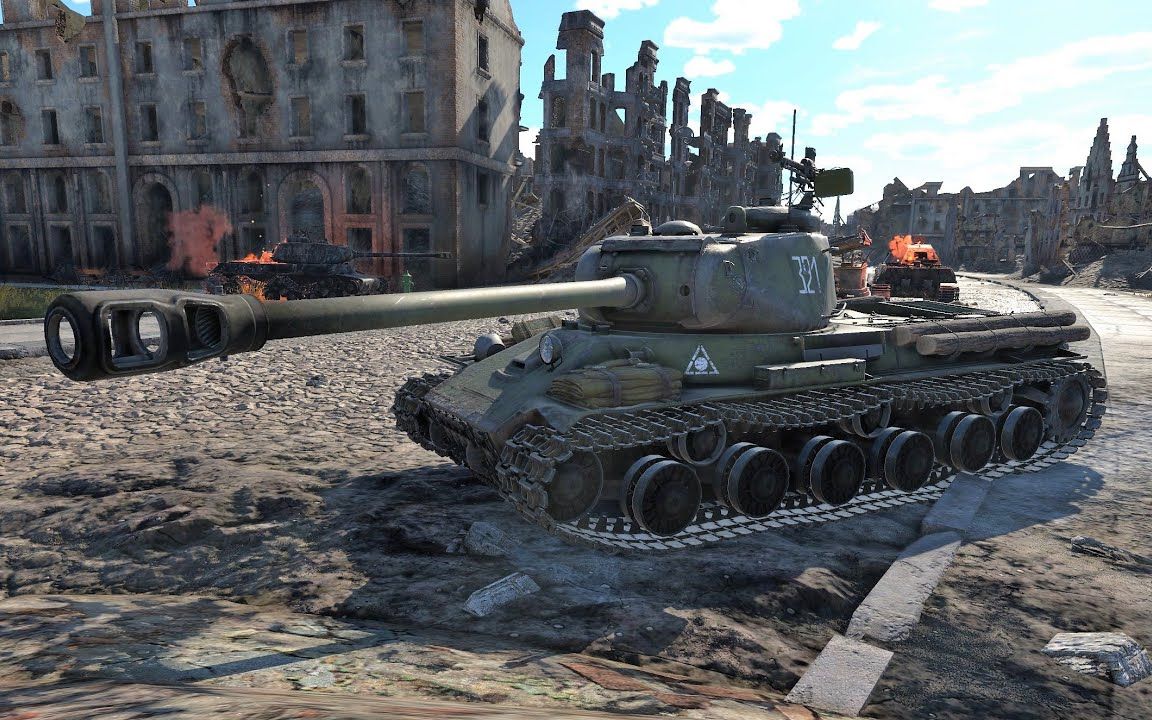 "胜利传说"is-2 №321重型坦克丨战争雷霆