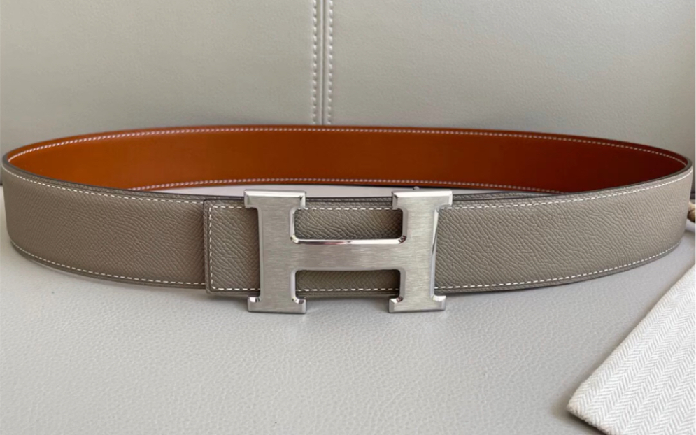 说一下高仿爱马仕顶级品质皮带,经典原厂掌纹牛皮