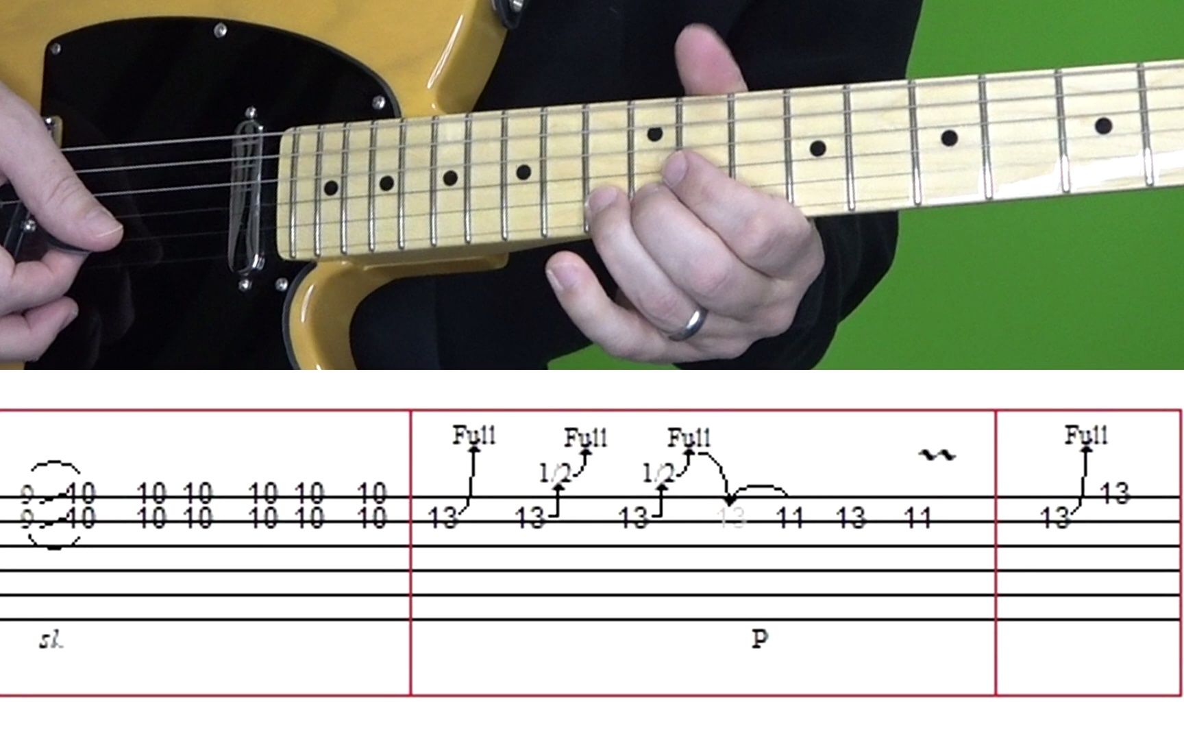 [图]Queen - Crazy Little Thing Called Love - Guitar Solo Lesson, with Custom Tabs!