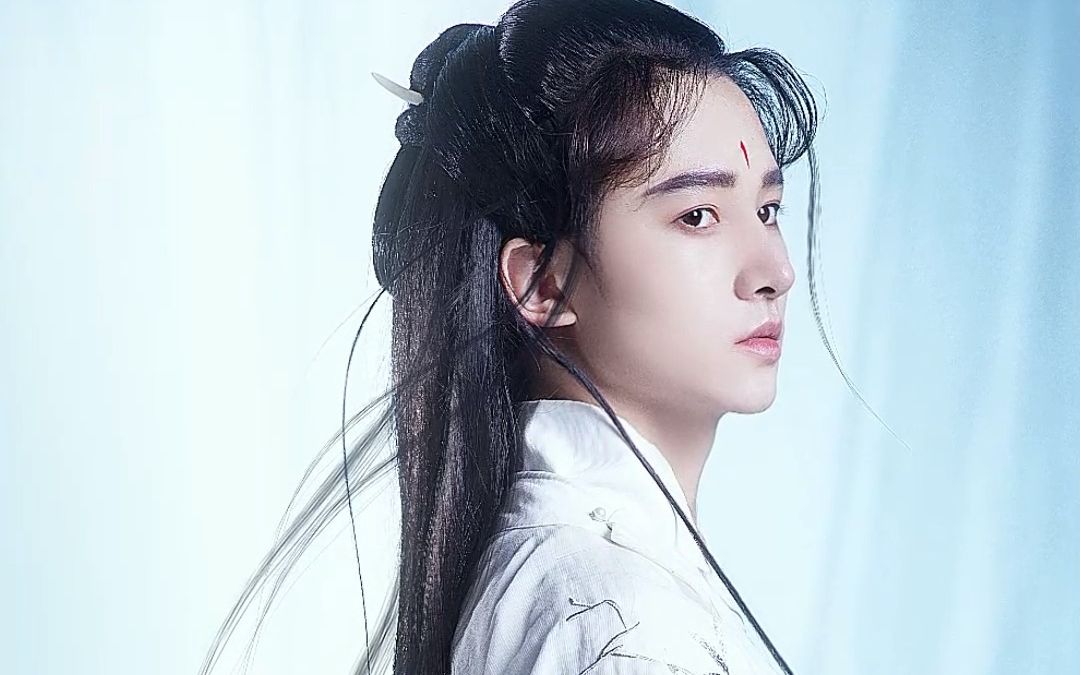 小说中的白衣少年郎,翩翩公子的古风写真