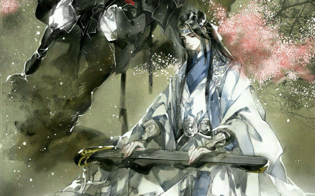 忘羡忘机为无羡弹奏的古琴曲古琴瞎剪辑