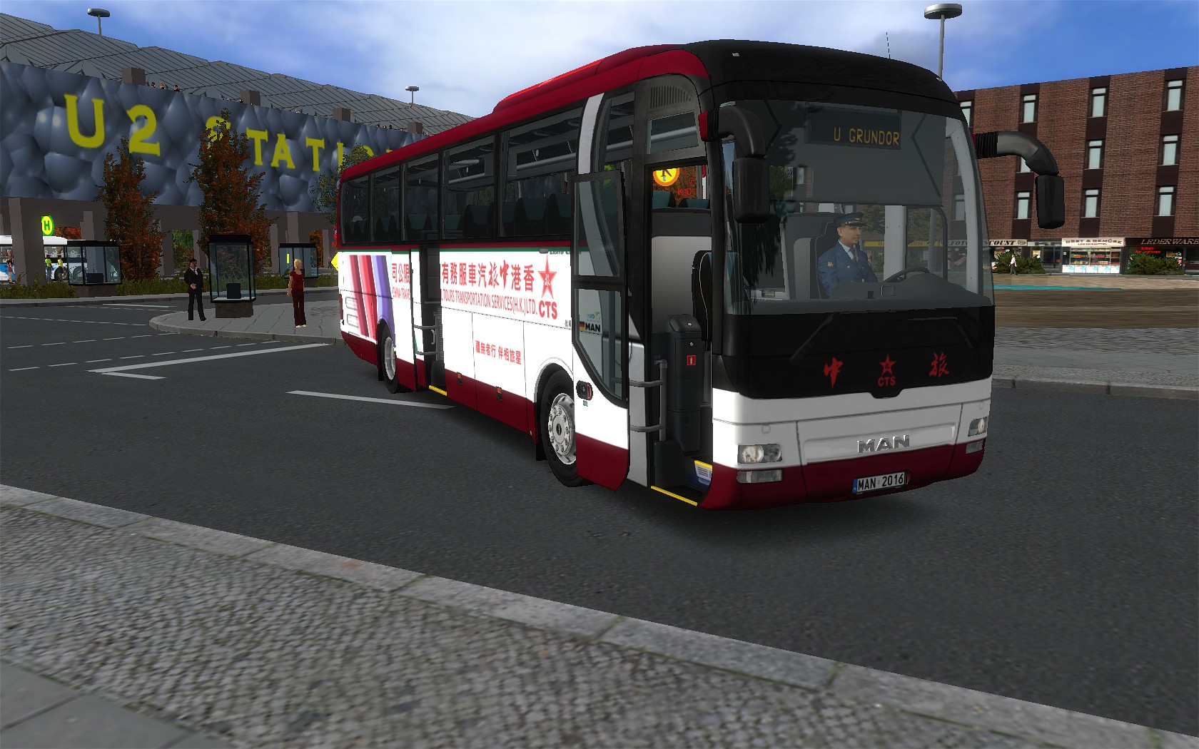 omsi2巴士模拟2长途客车manlionscoach初体验