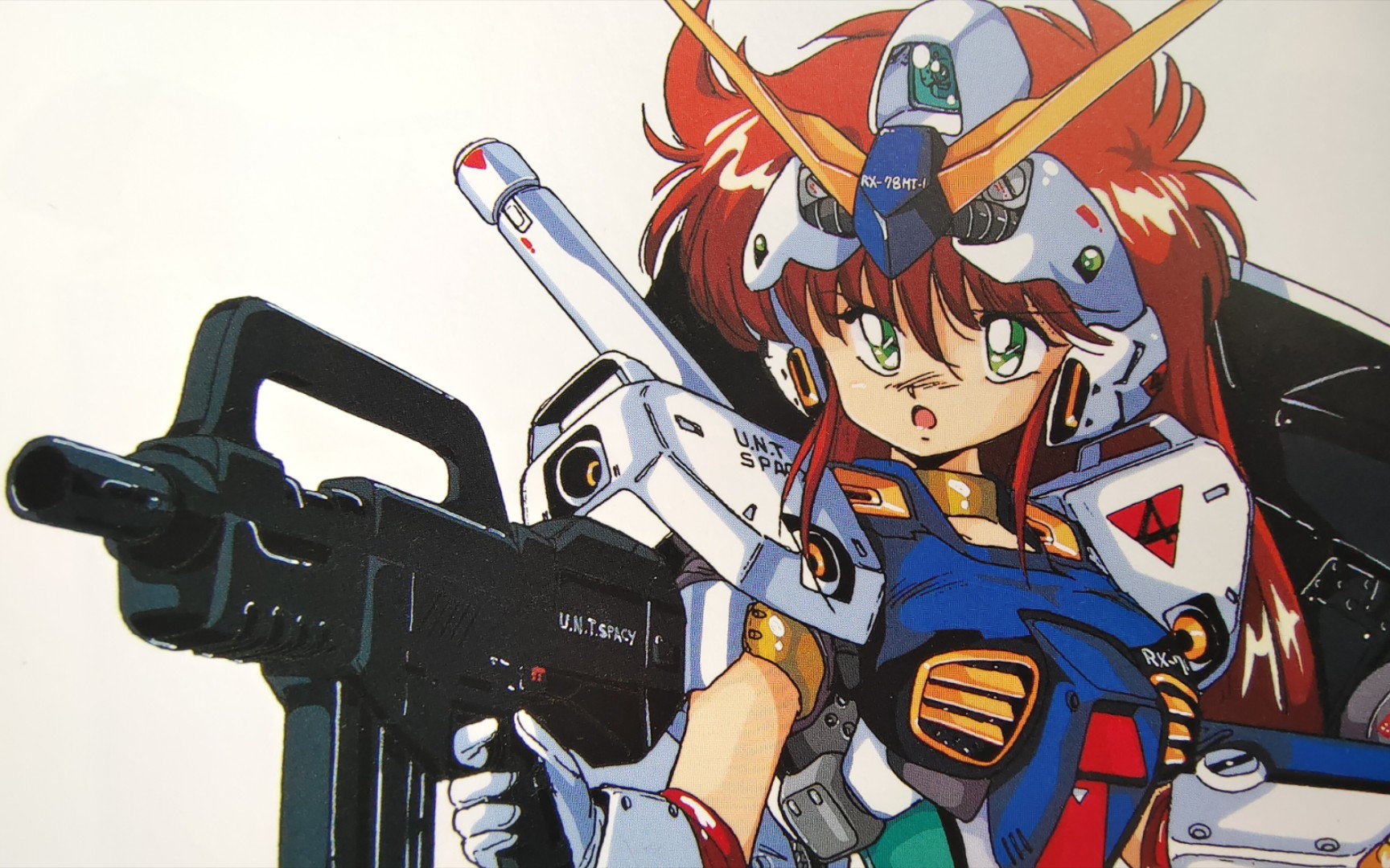 活动  画师"明贵美加":《高达》ms美少女插画② ♥【"画集"赏析第13