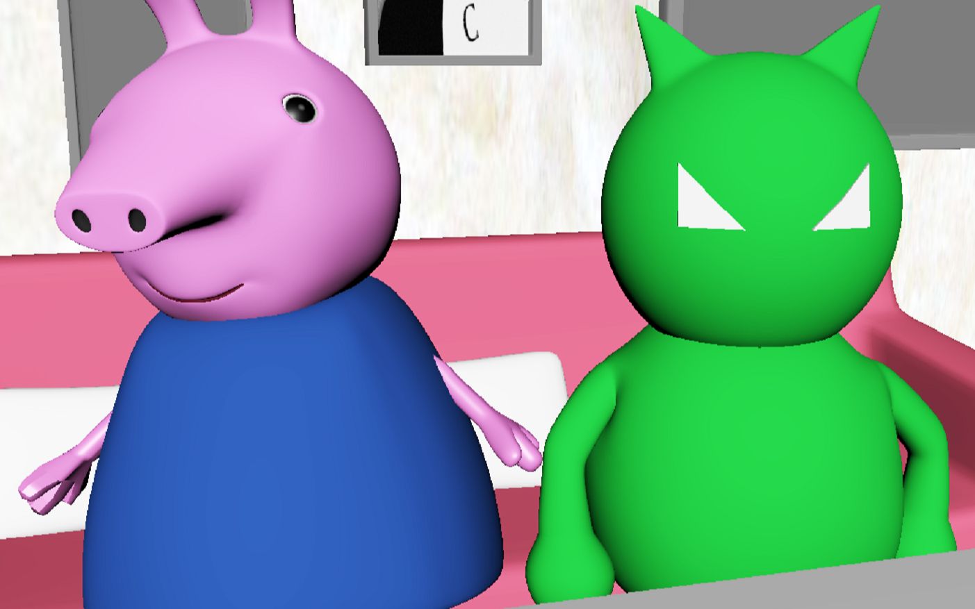 学动画三年做的小猪佩奇3d版(第二集)_哔哩哔哩 (゜-゜)つロ 干杯