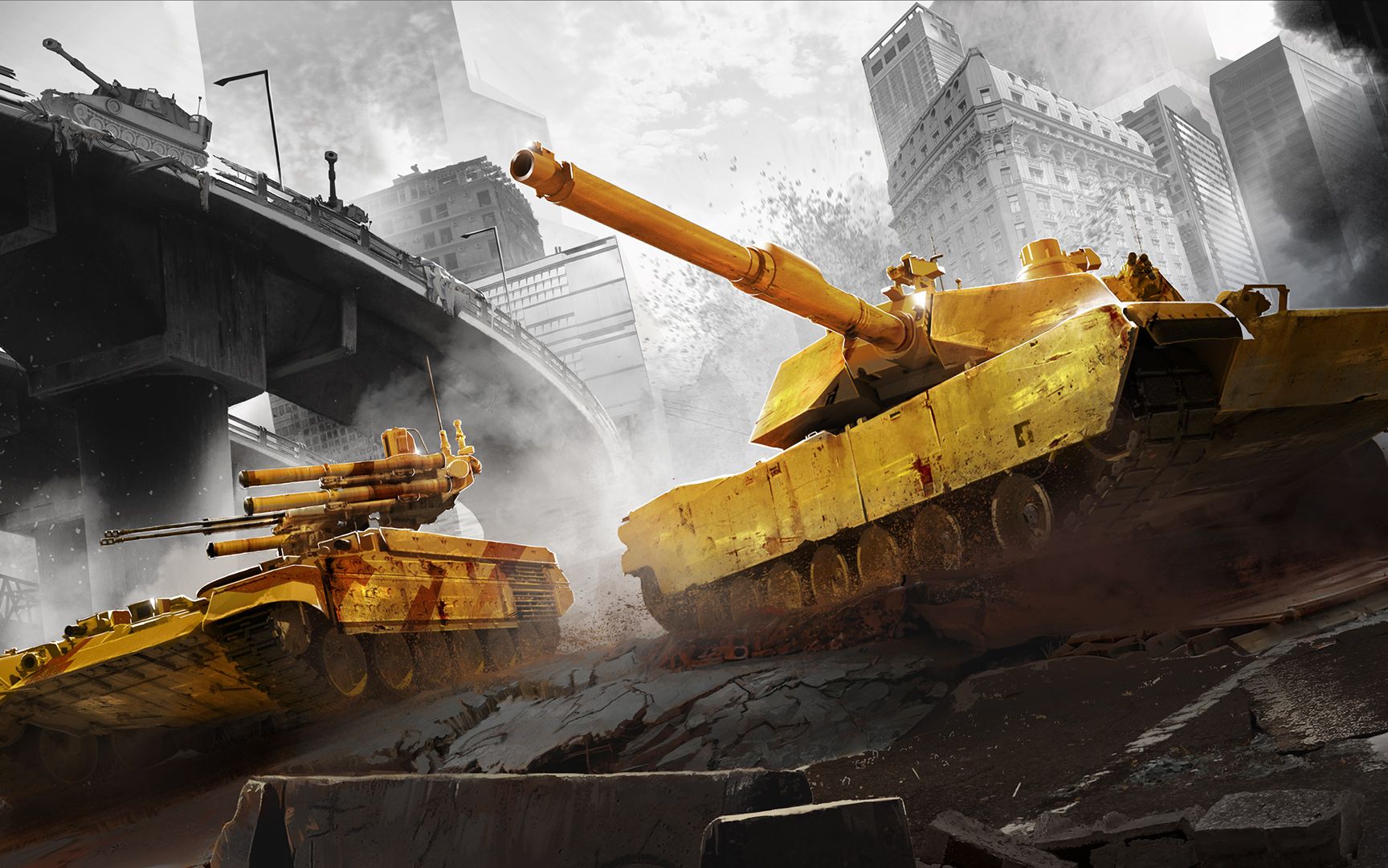 装甲战争现代主战坦克机动性1秒破百