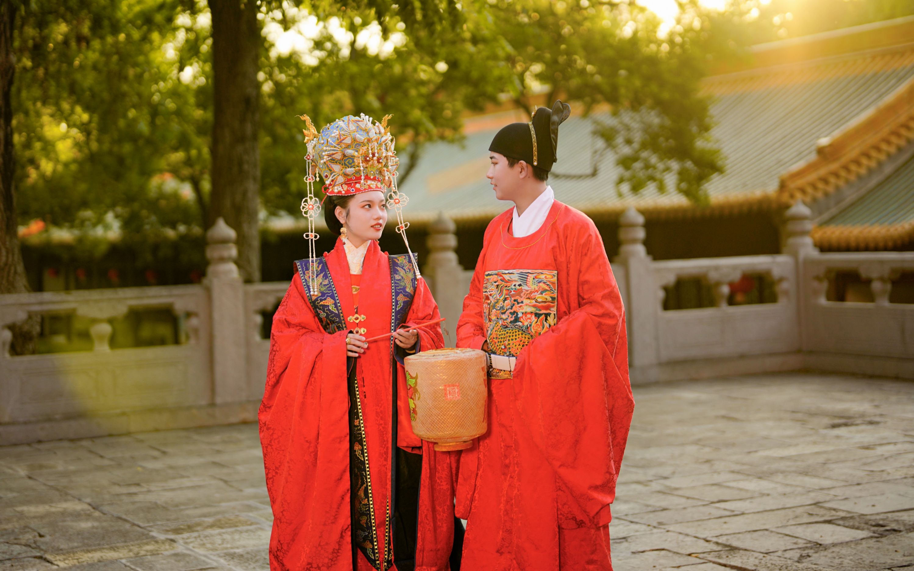 十年汉服袍子圆梦凤冠霞帔~我的汉婚仪式全过程!哔哩哔哩bilibili