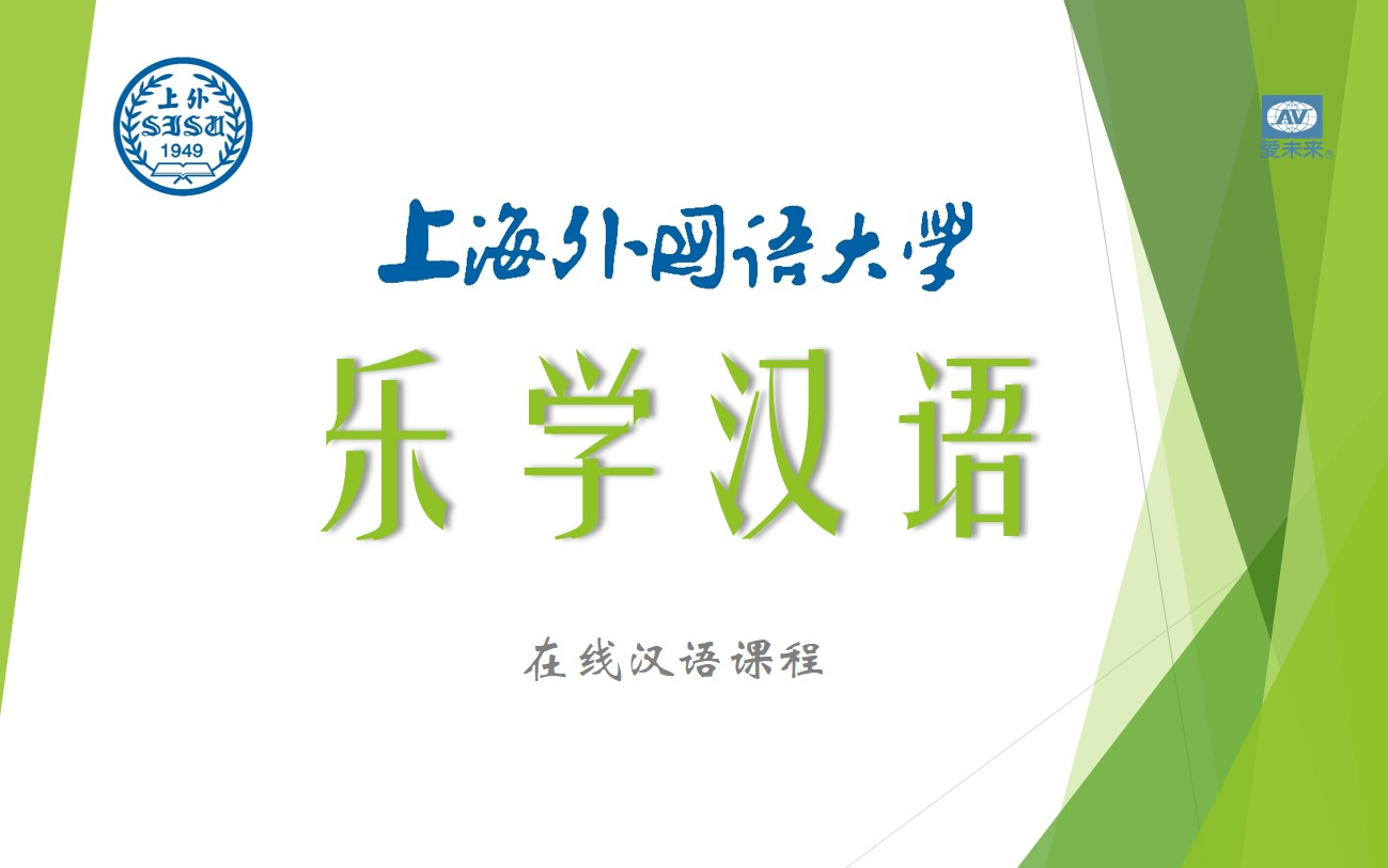 【上海外国语大学】“乐学汉语”课 帮你快速地提高汉语水平哔哩哔哩bilibili