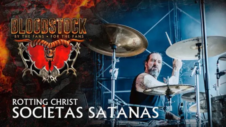 希腊旋律黑金属ROTTING CHRIST | Societas Satanas  Bloodstock 2024!哔哩哔哩bilibili