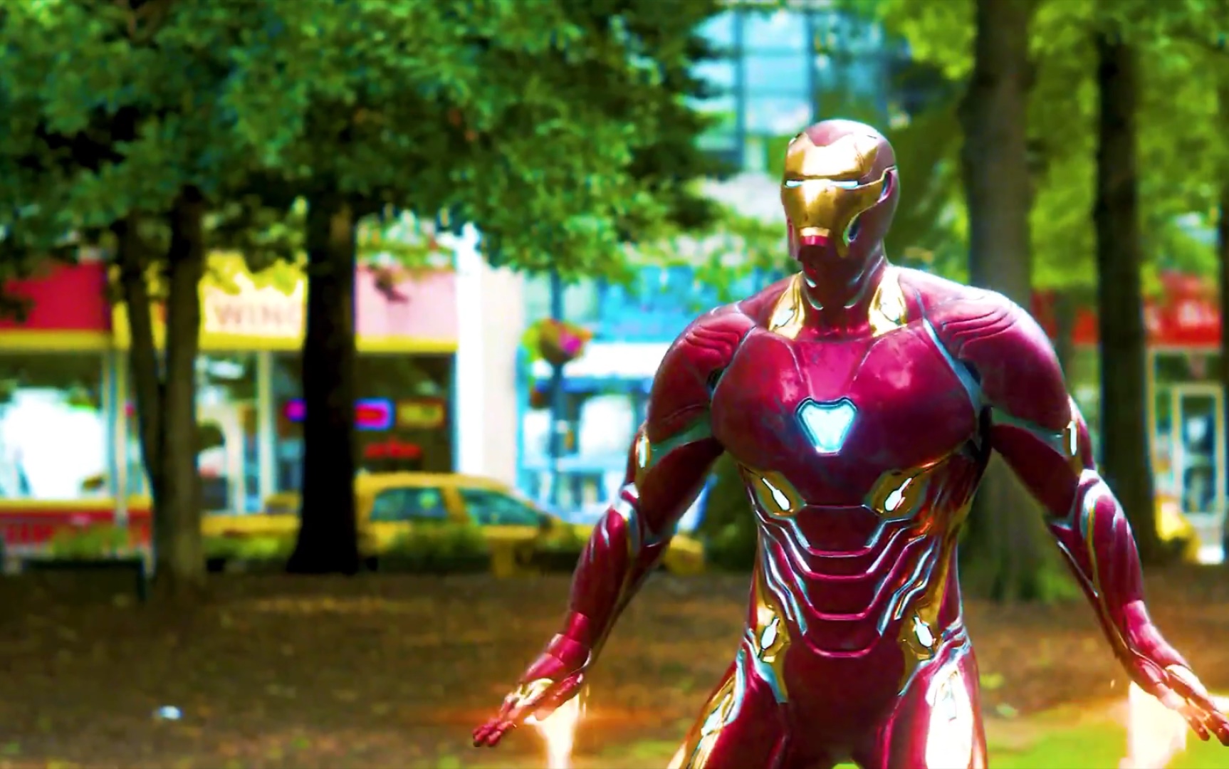 【复仇者联盟3:无限战争】钢铁侠一招制敌,超强激光炮!