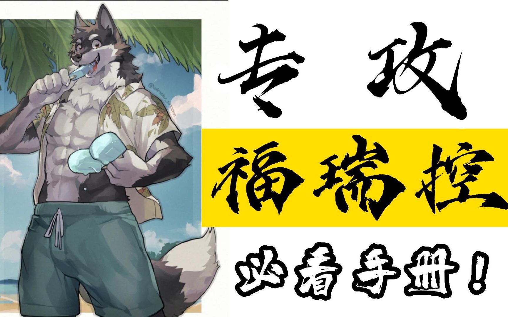 三本秘籍教会你画福瑞furry