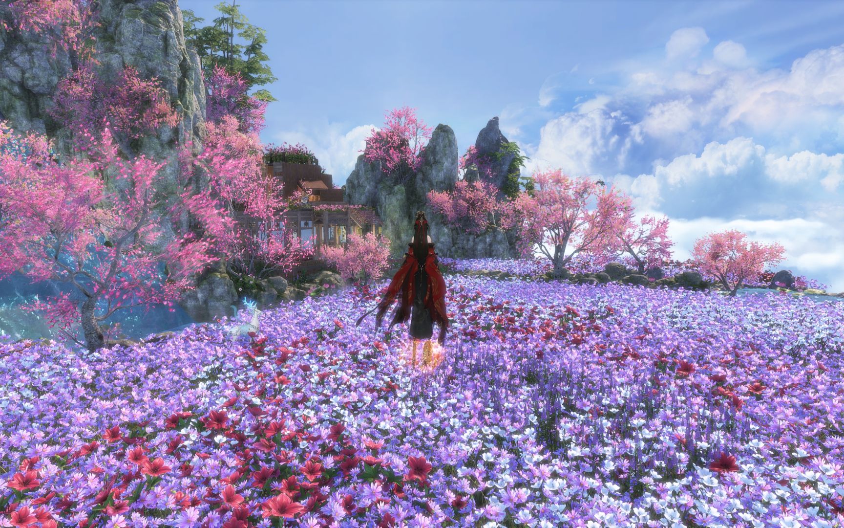 古剑奇谭网络版仙府,世外桃源(自走录制版)_哔哩哔哩bilibili_古剑