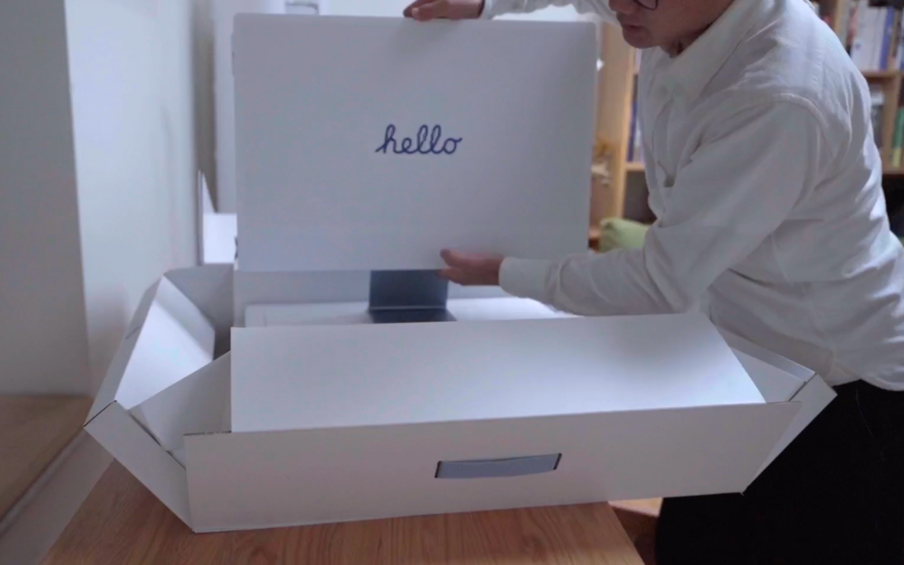 活动作品imac蓝色24寸开箱