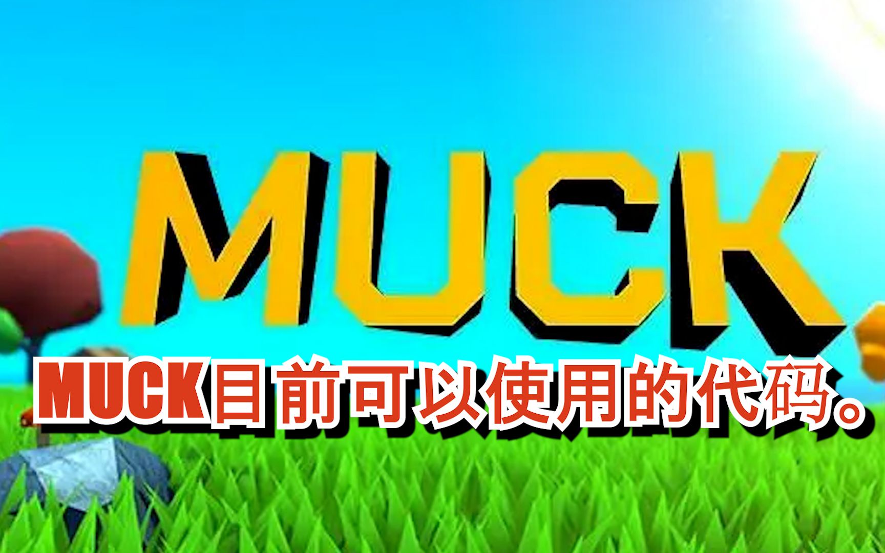 【MUCK】目前可以使用的代码.