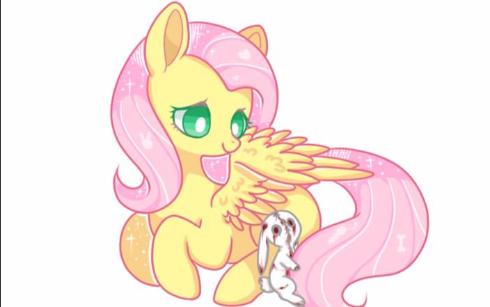 板绘小马宝莉微笑黑暗小蝶