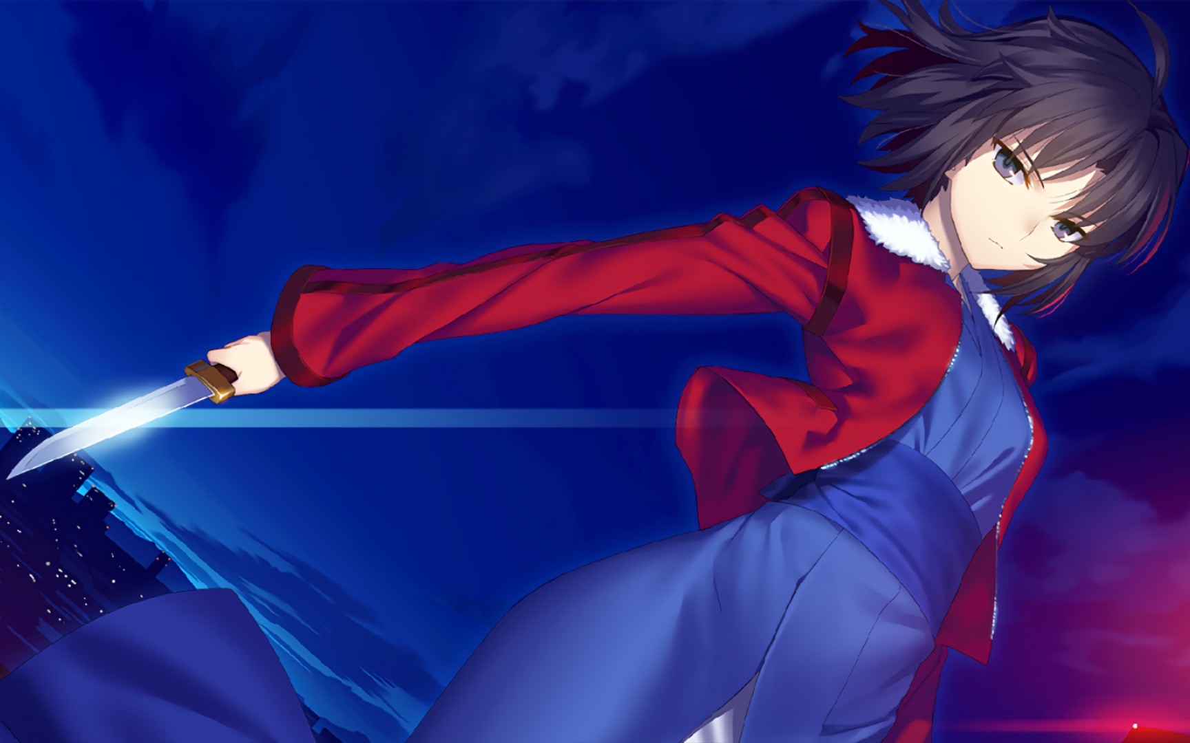 《空之境界》式姐:只要是活着的东西,就算是神也杀给你看!