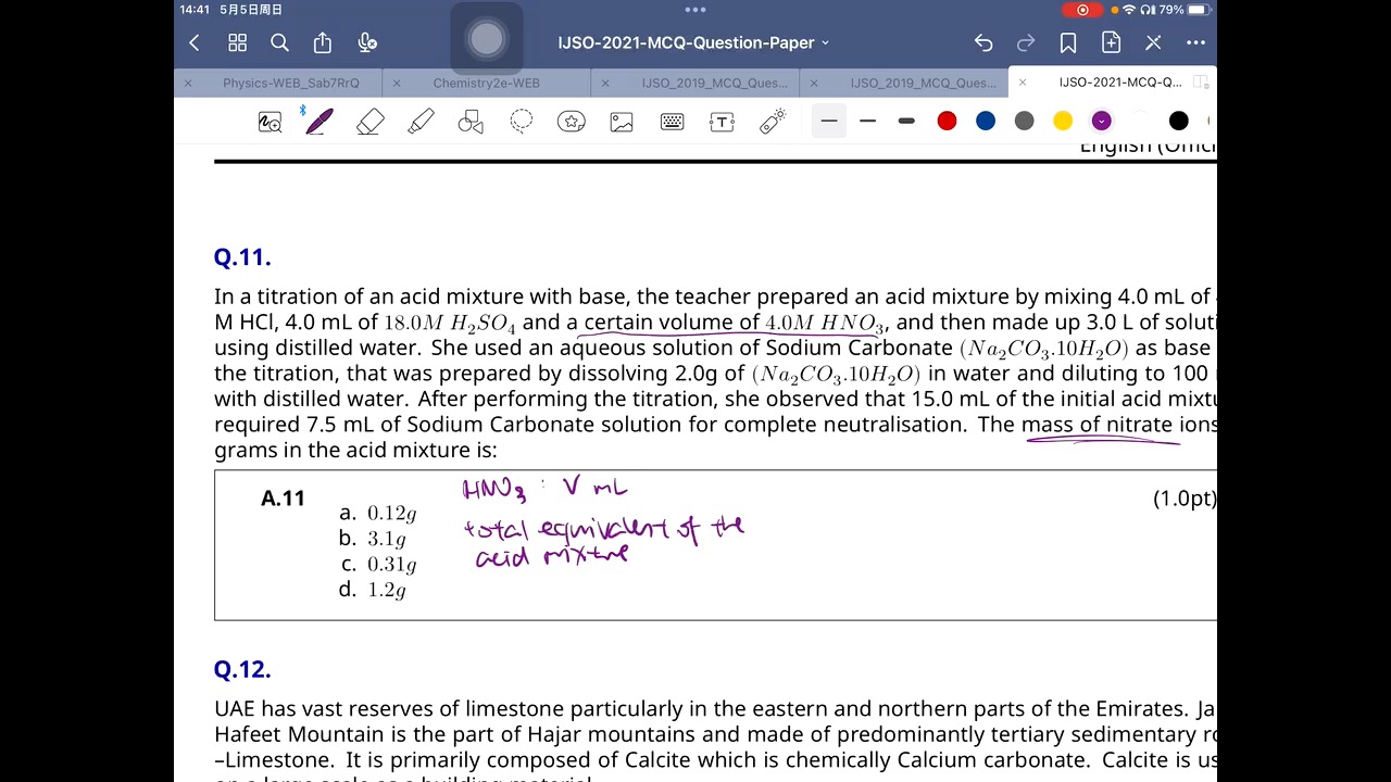 NEEC23049  JSOC化学Vicky郑20240505(3)哔哩哔哩bilibili