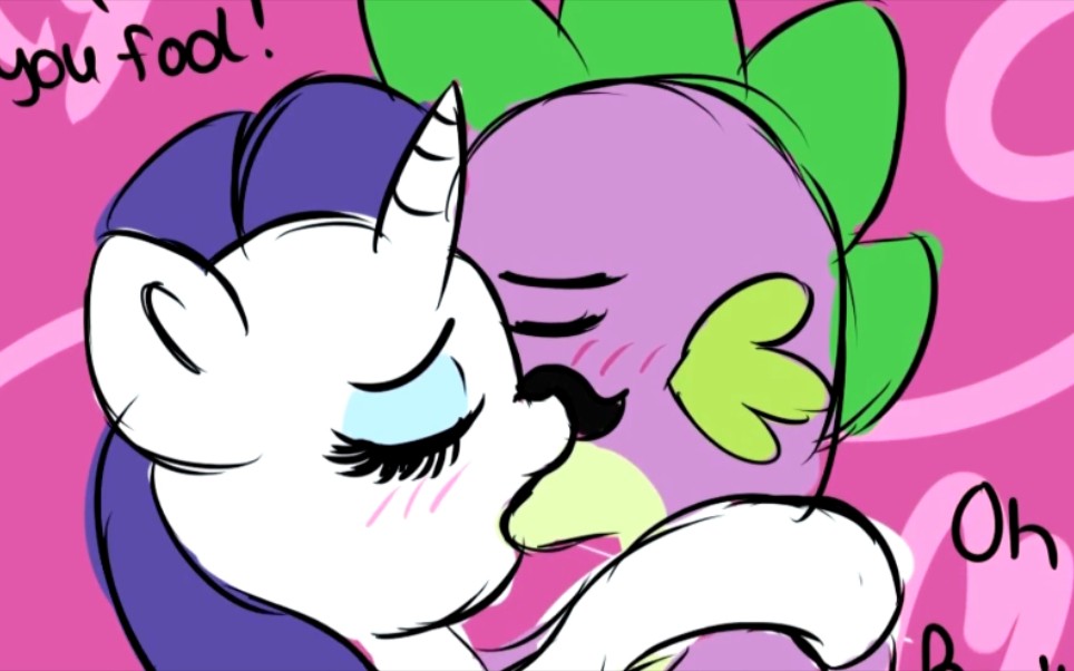 [图][MLP Comic Dub] Special Somepony (comedy/romance - Spike/Rarity)