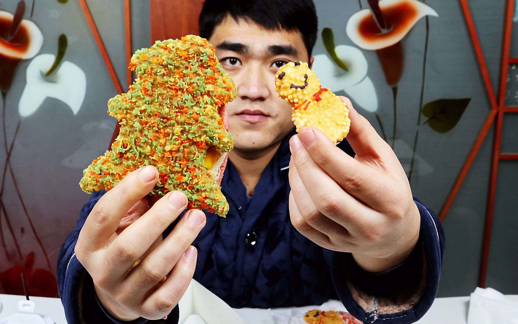 圣诞节德克士买圣诞套餐,可以吃的圣诞树,芝士堡雪人虾排超好吃