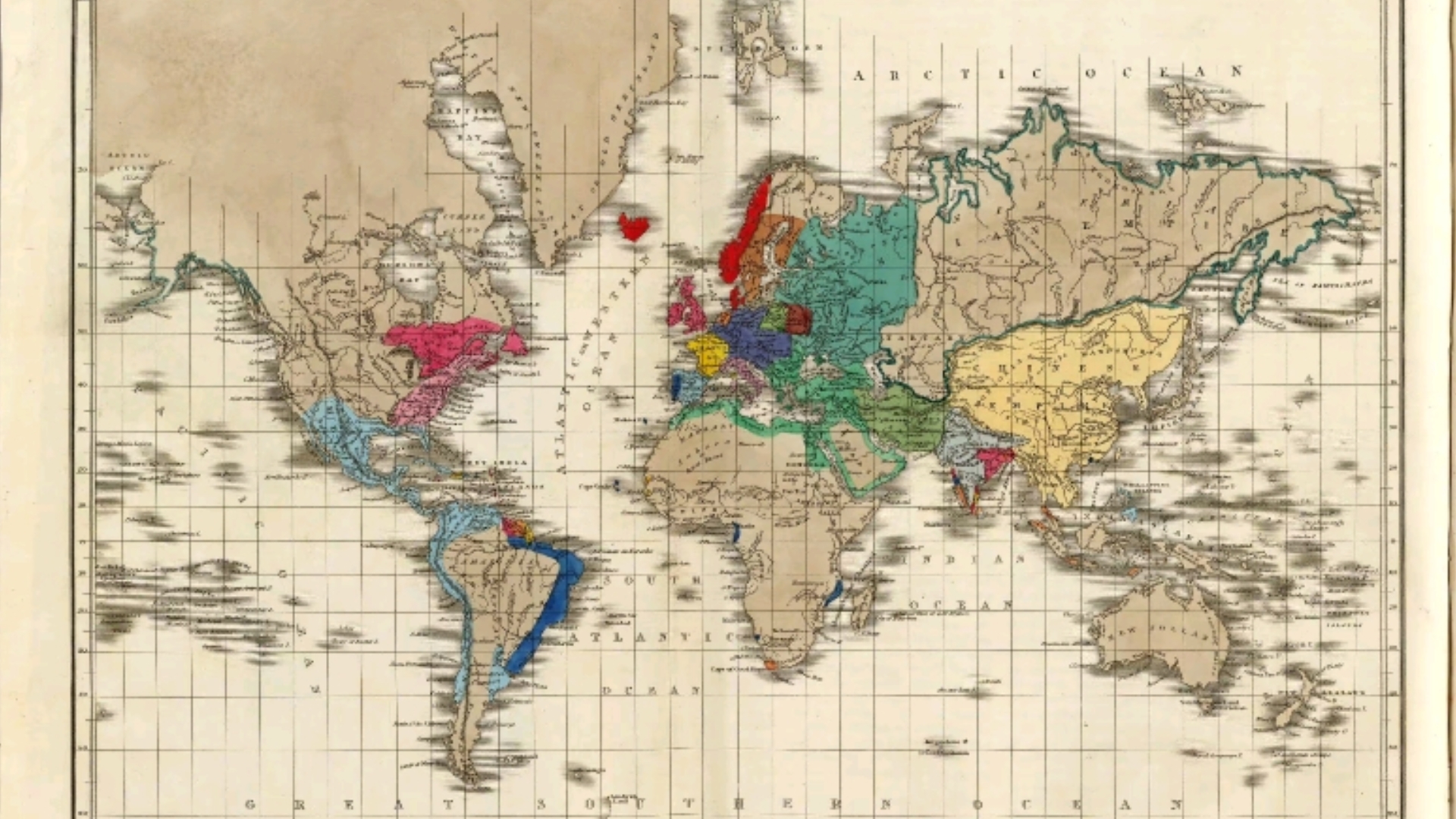 英制1783年地图