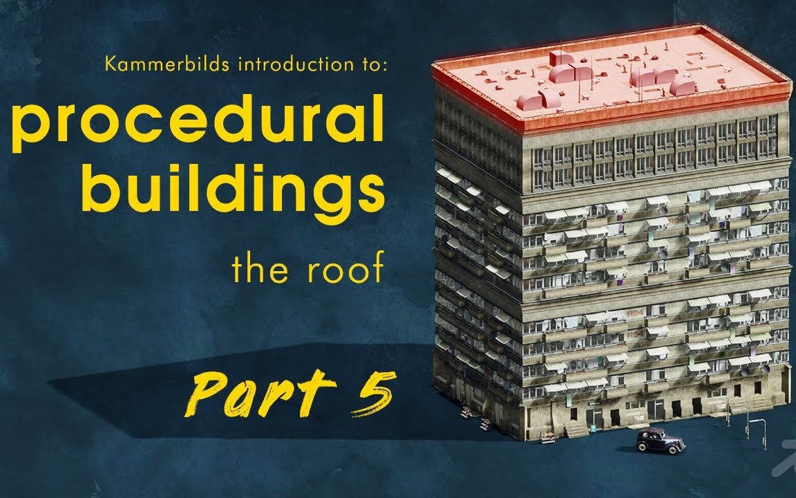 blender教程geometrynodes程序化制作楼房更新第五集