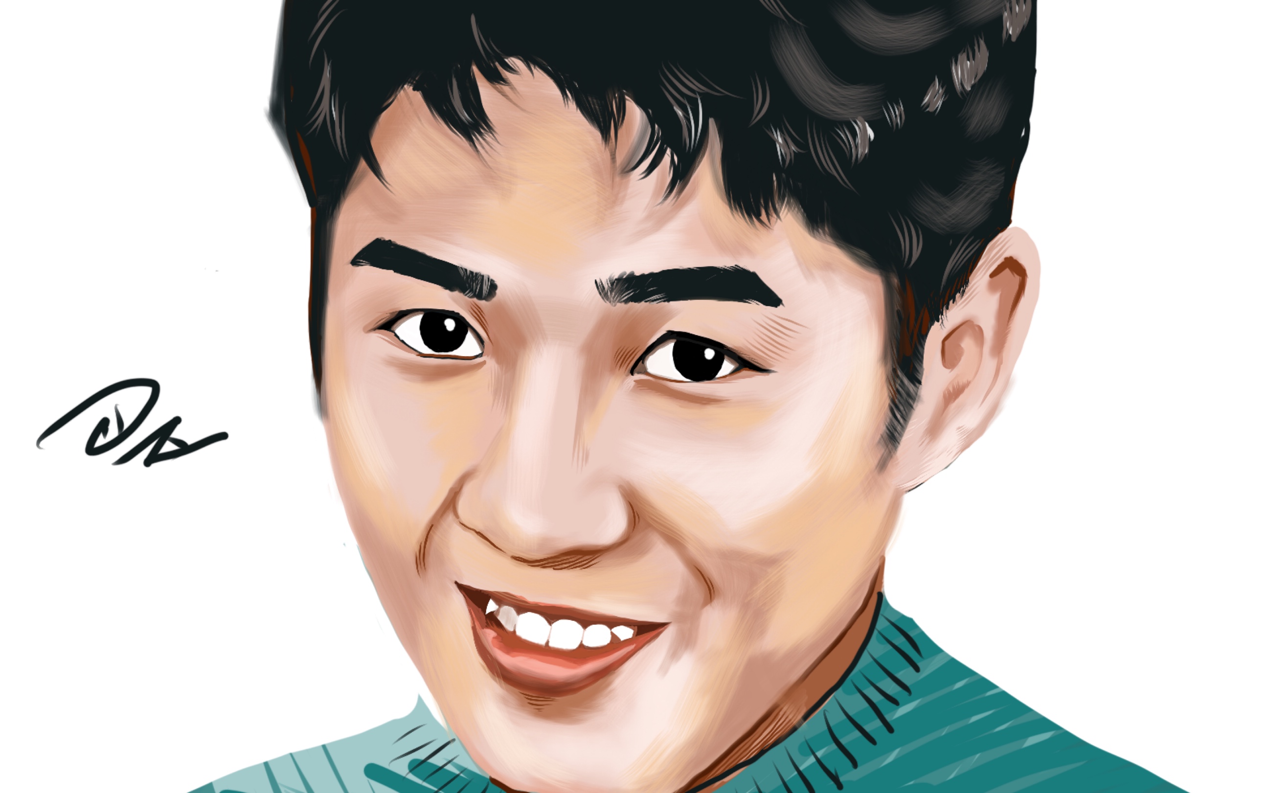 刘昊然#画画#手绘_哔哩哔哩_bilibili