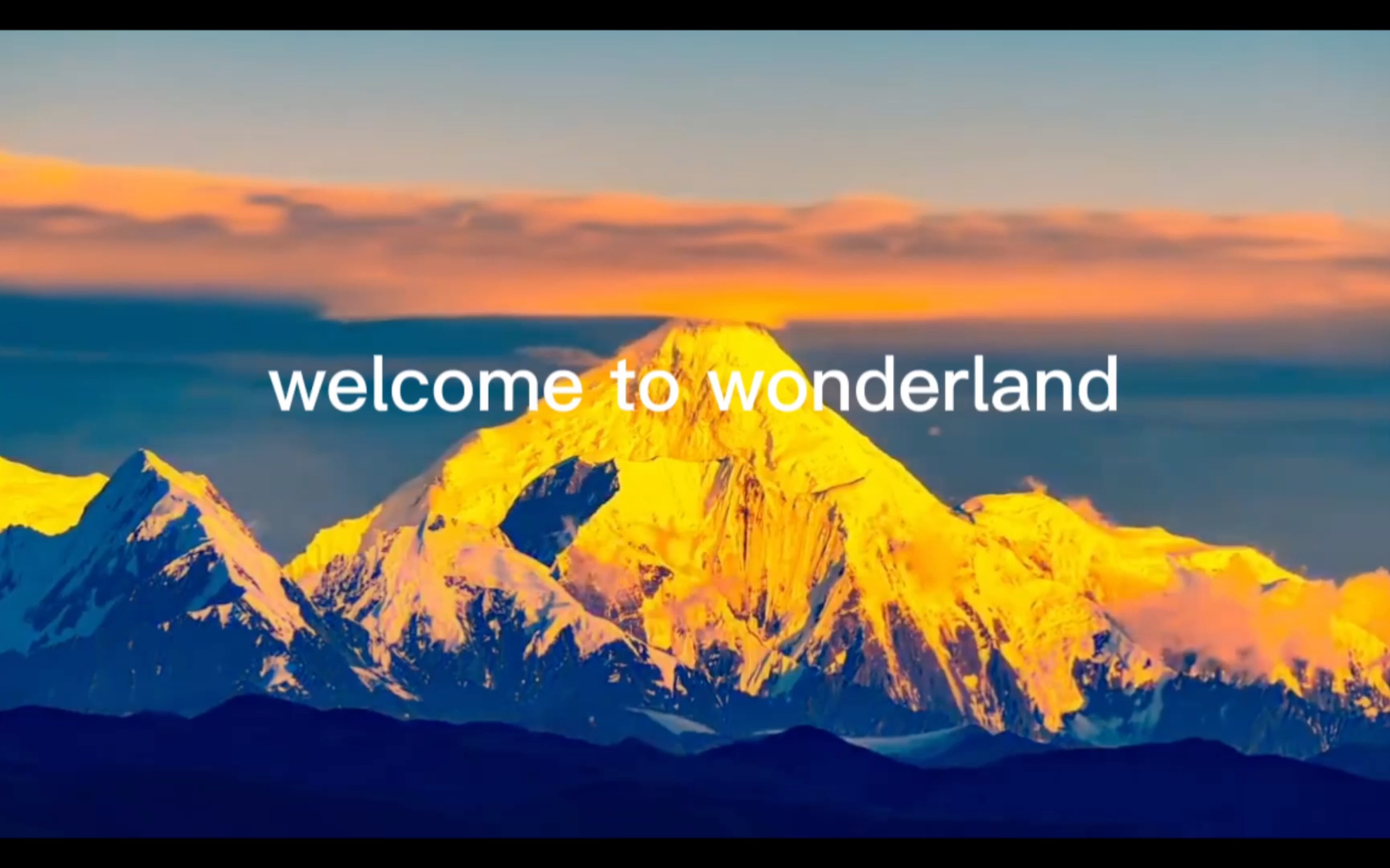 [图]“静下来，也是一种美”《welcome to wonderland 》