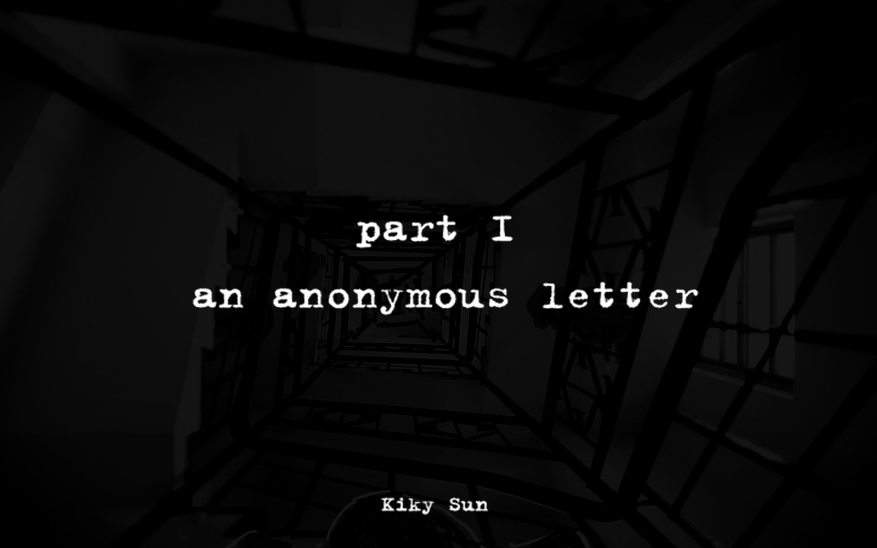 [图]【恐怖/人性】匿名信An Anonymous Letter ——关于无尽循环的短片（学生作品，含storyboard）