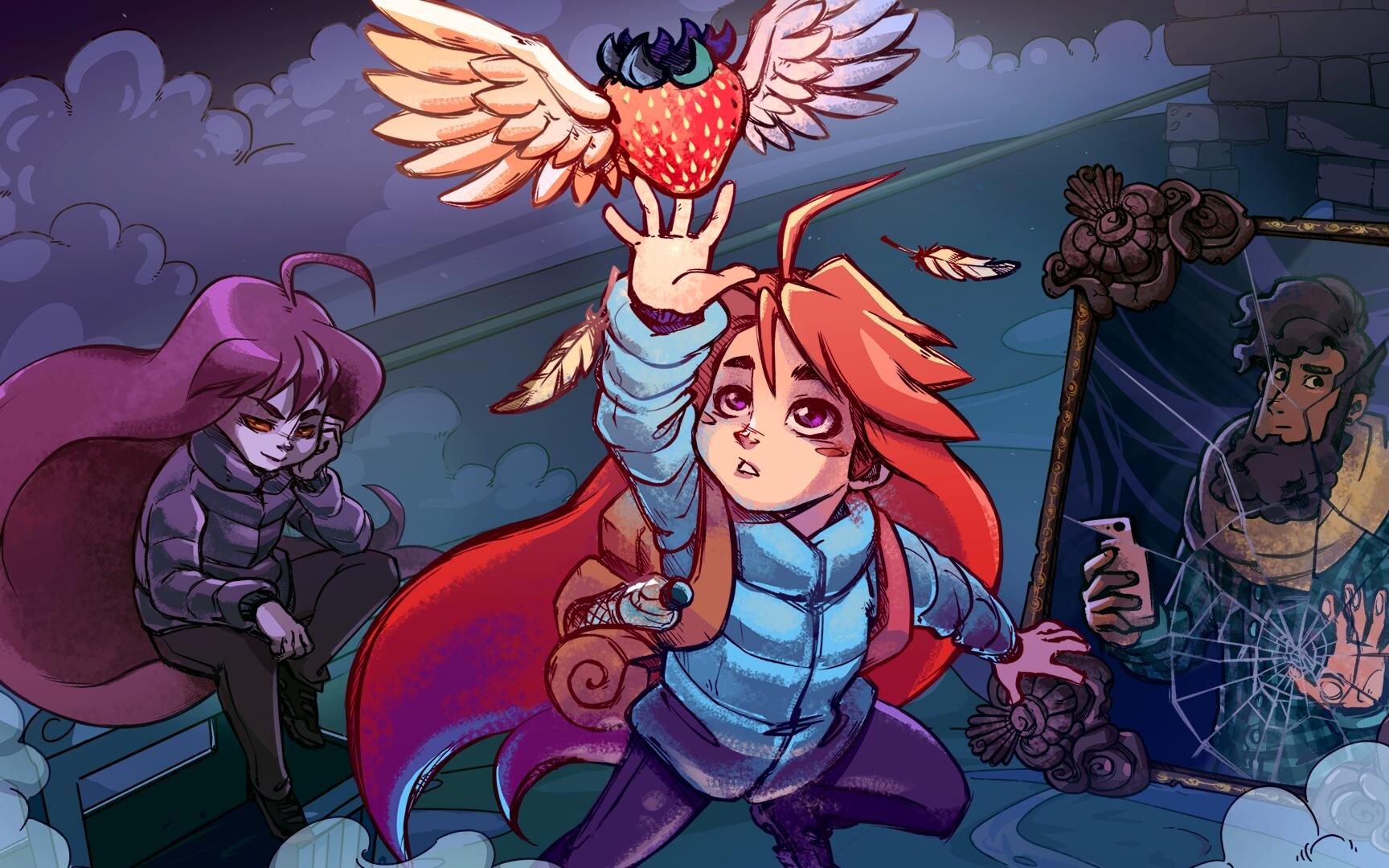 蔚蓝草莓酱二章心门bug