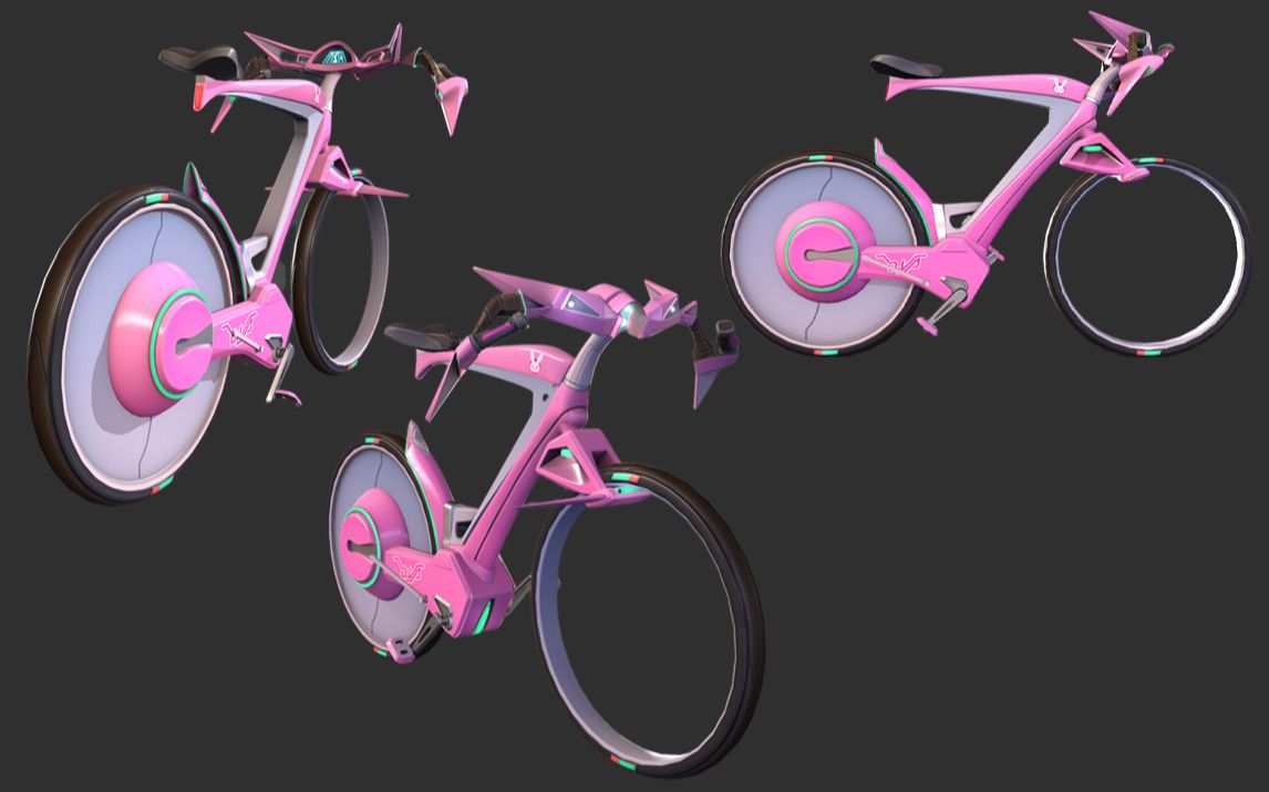 【3d教程】3dmax制作,90w的碳钎维自行车,自行车界的劳斯莱斯