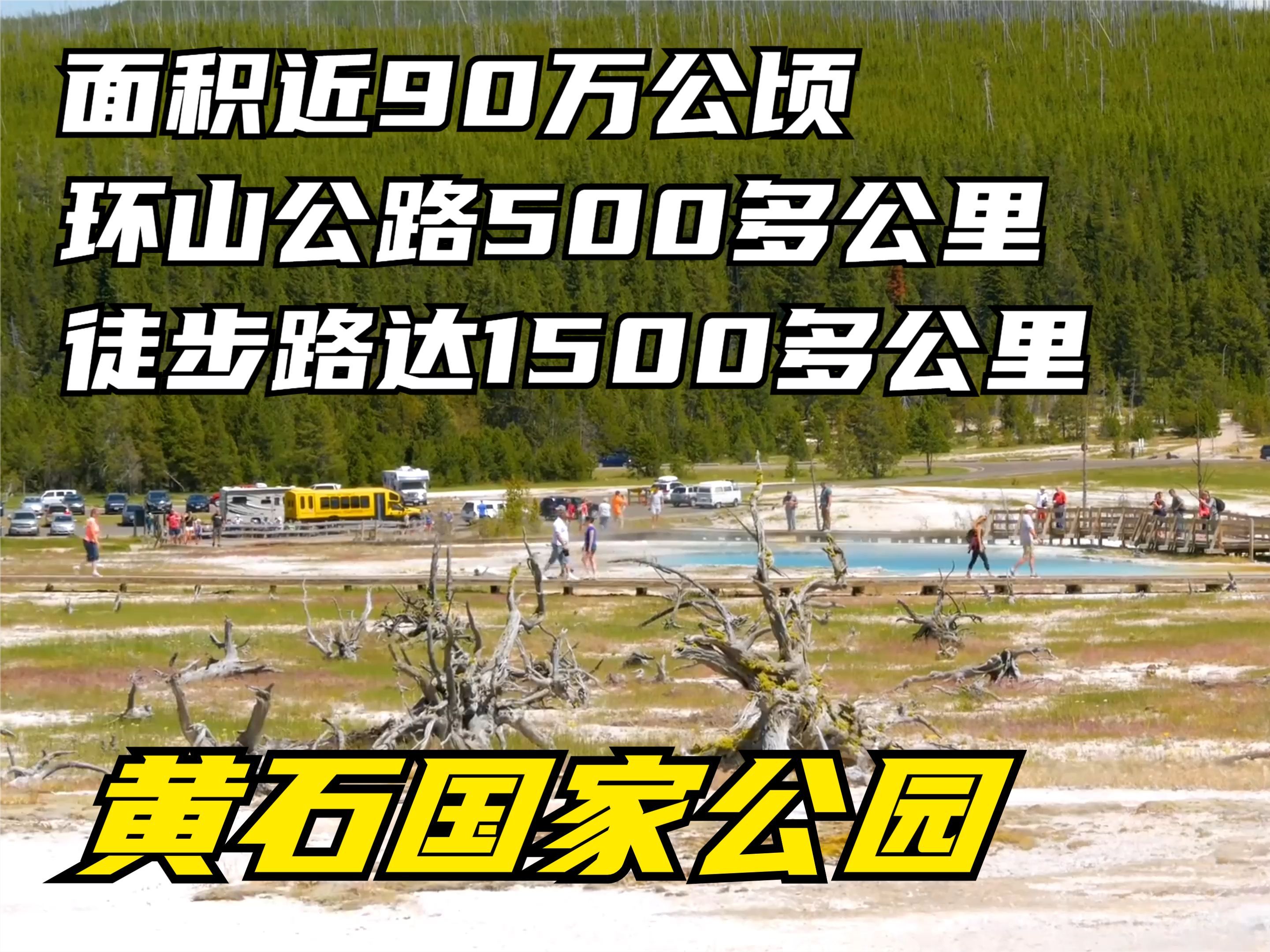 美国黄石国家公园丨建议开车逛的公园 感受自然的鬼斧神工哔哩哔哩bilibili