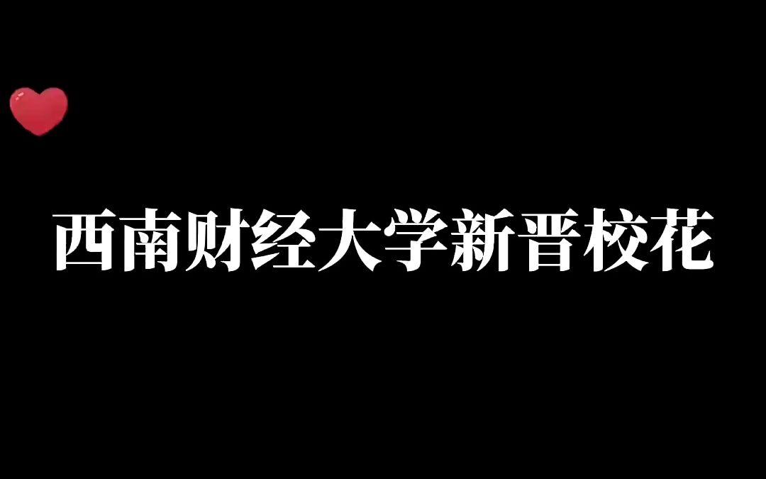 西南财经大学校花哔哩哔哩bilibili