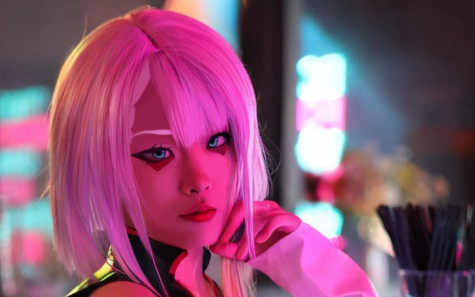 【赛博朋克:边缘行者】夜之城小寡妇cos