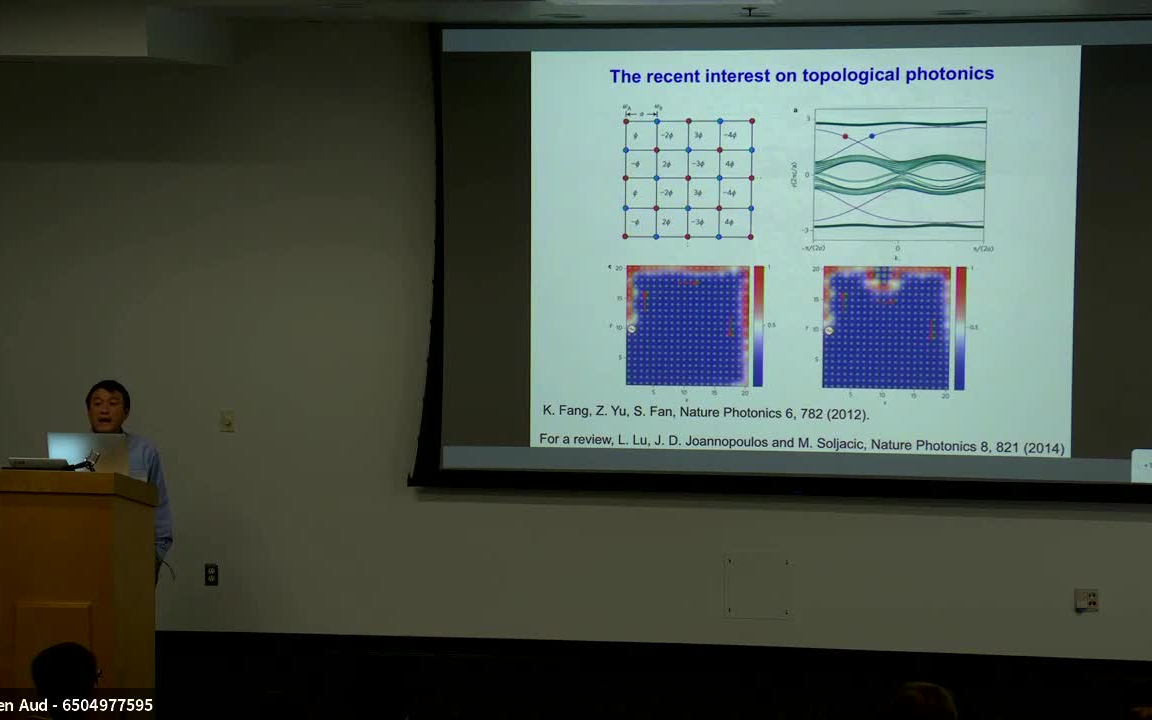 范汕洄教授讲座纳米光子学拓扑和机器学习Aspects of Nanophotonics Topology and Machine Learning哔哩哔哩bilibili