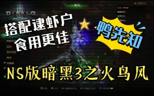 Download Video: 【鸭先知】《NS版暗黑3新手流派推荐之火鸟风》可以搭配逮虾户的速刷流派