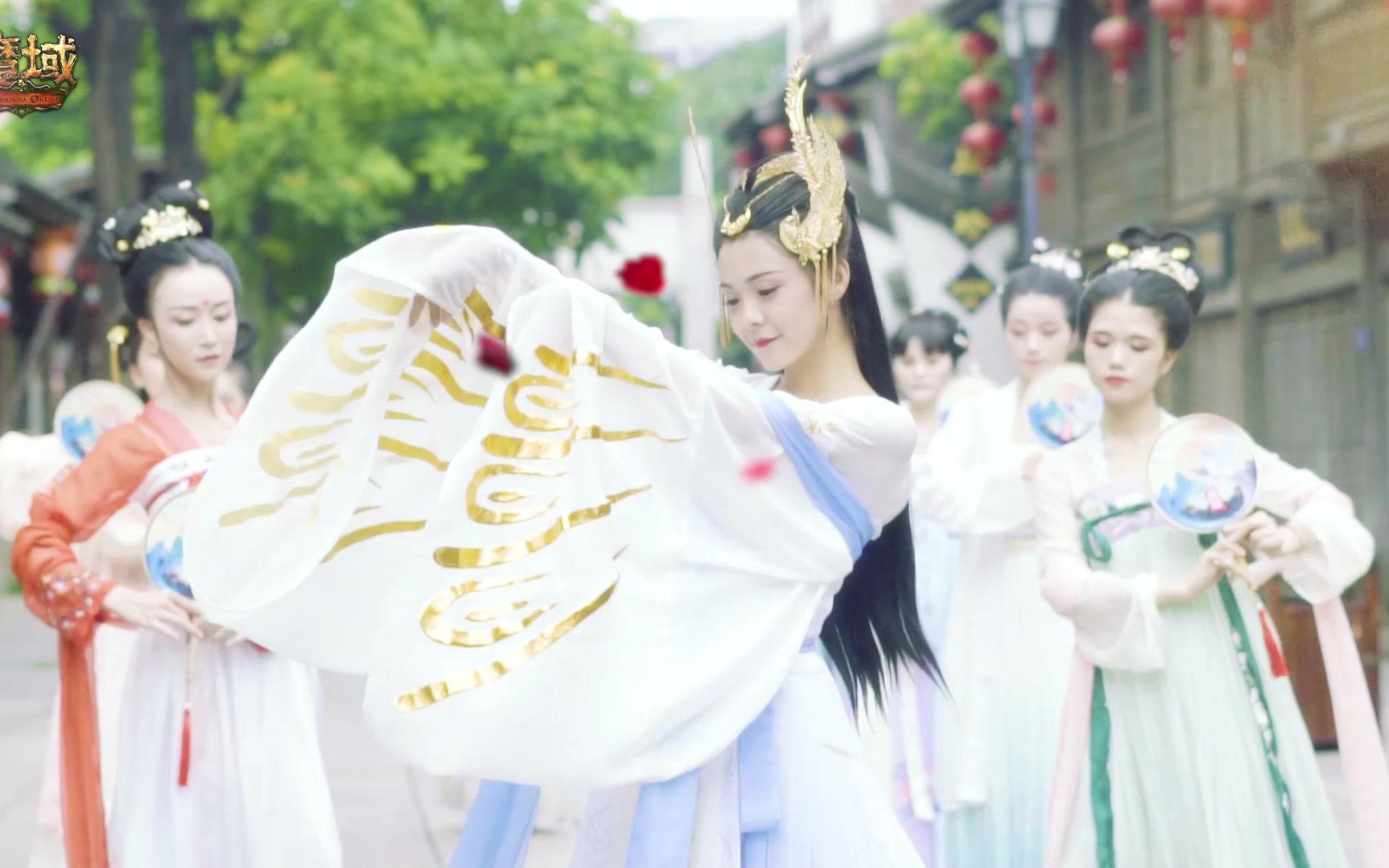 《魔域》携汉服天下献华衣霓裳 花魁祭星巡游同屏惊鸿绽放!