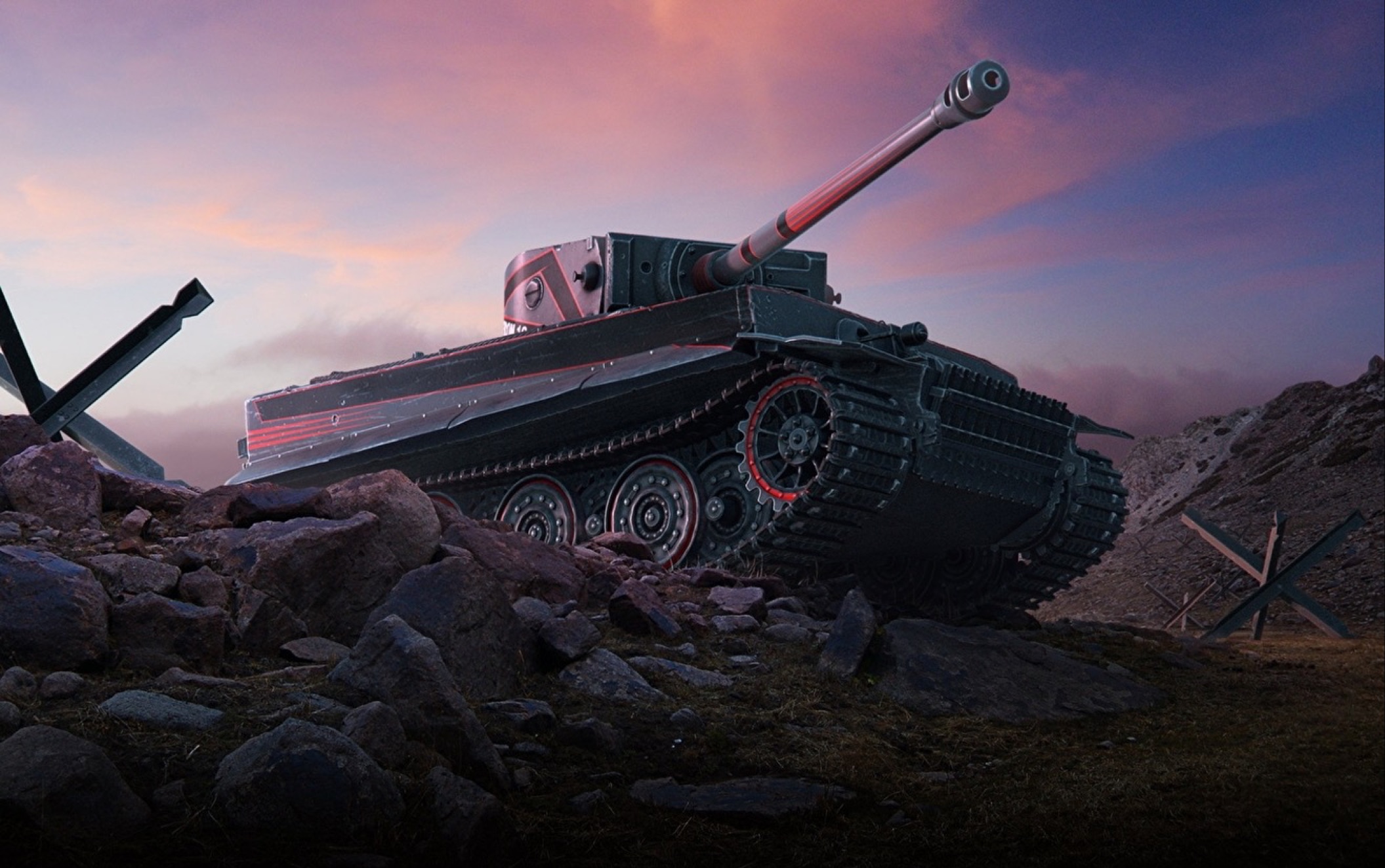 拉高m要求:虎式4000伤害强势把妹