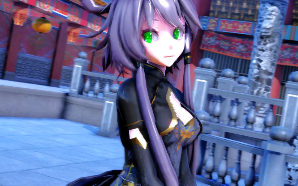 洛天依白丝加黑丝