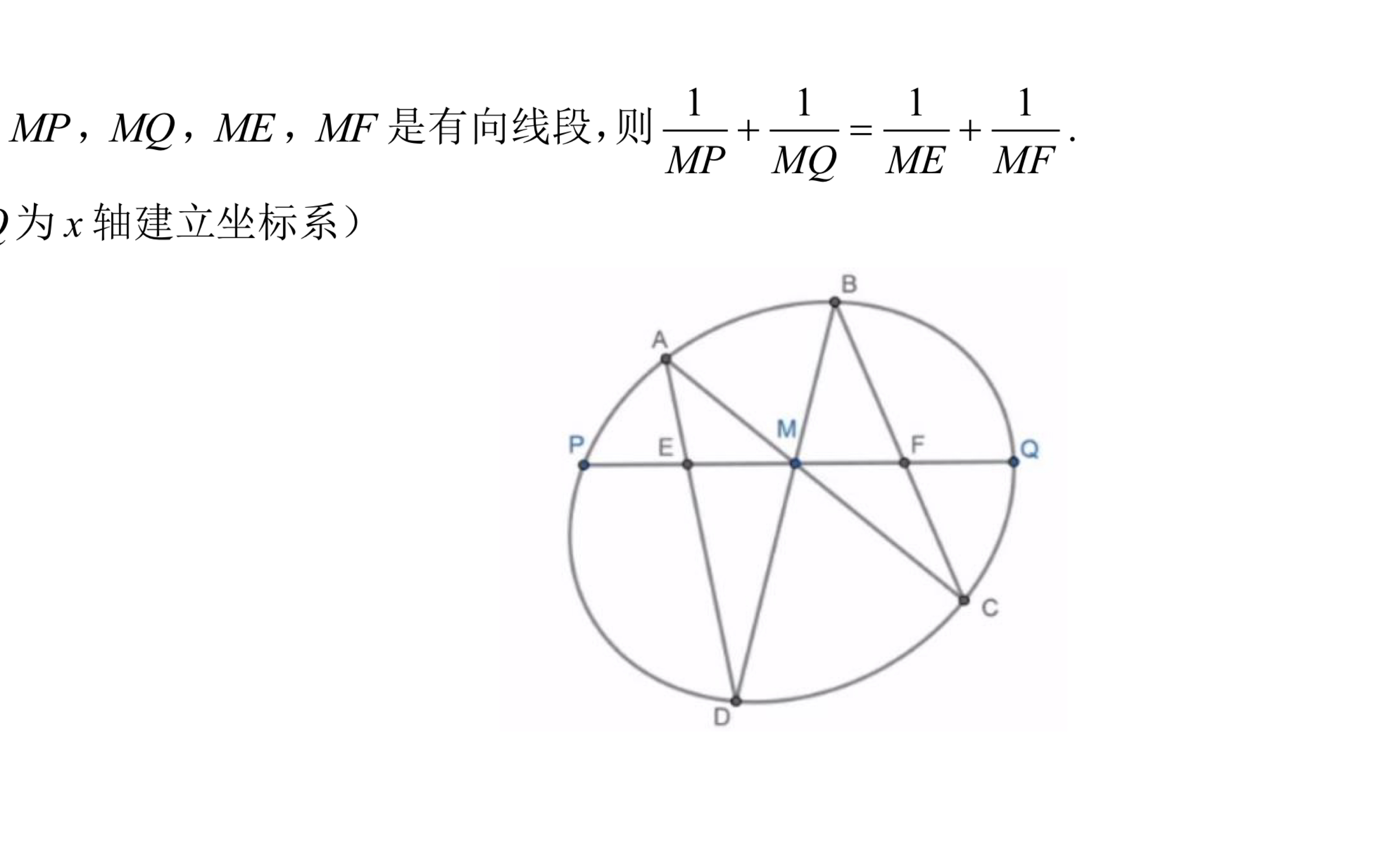 曲线系方程证明圆锥曲线蝴蝶定理的加强版—坎迪定理哔哩哔哩bilibili