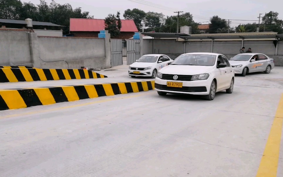 长沙新港科目二考场训练实拍