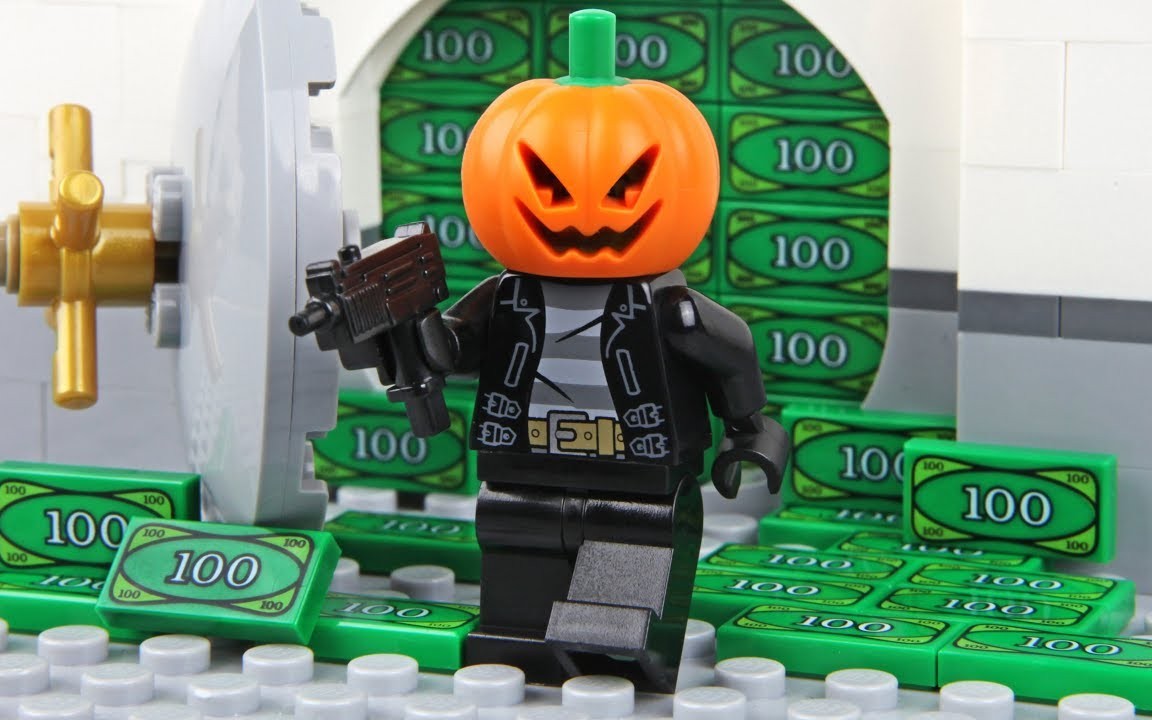 乐高万圣节 - 银行抢劫案