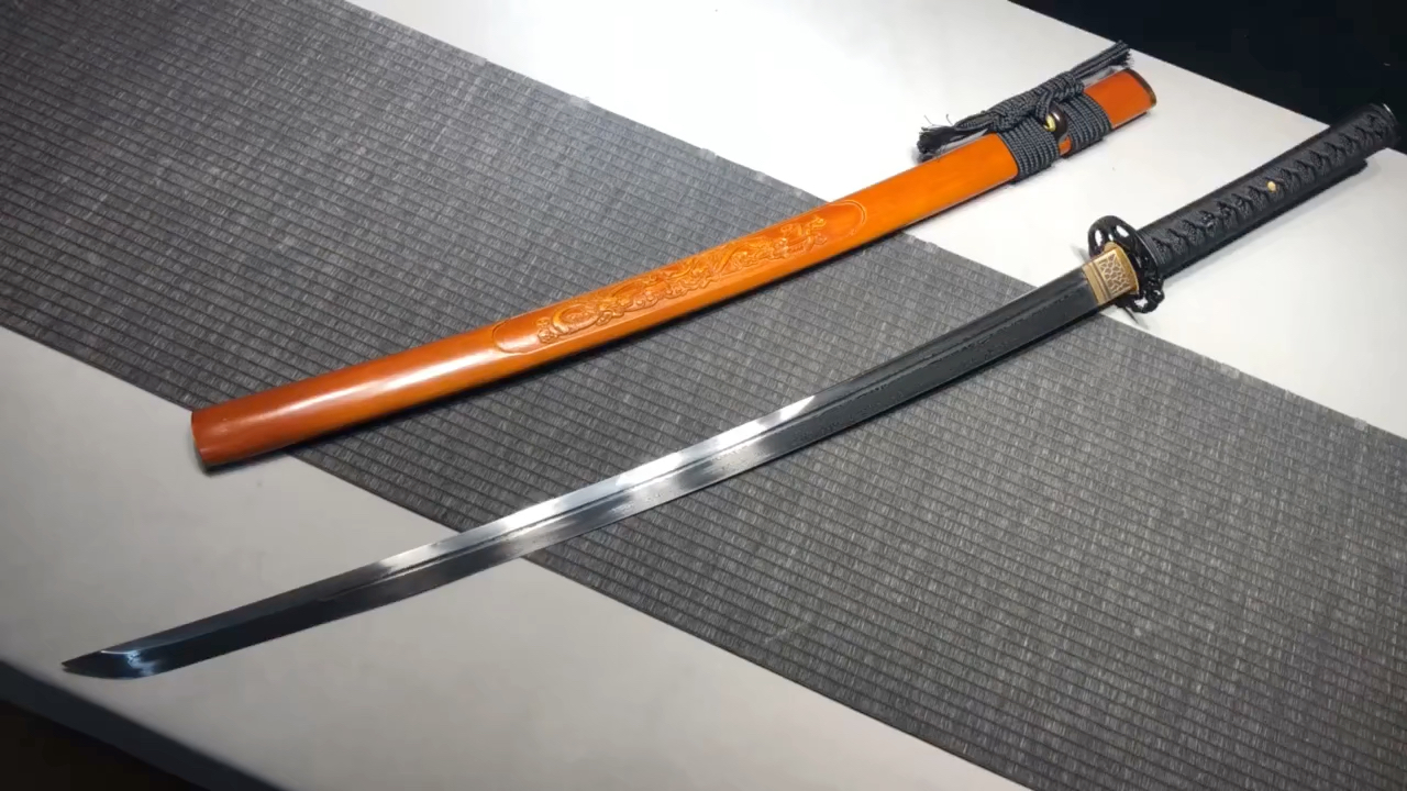 双槽鹈首造小乌丸百炼花纹钢打刀