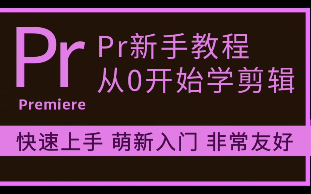 PR最实用的案例讲解(没人能像我一样敢告诉你,PR掌握这几个案例,你已经不需要担心剪辑问题,摆脱手残党!哔哩哔哩bilibili